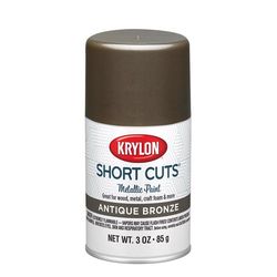 Krylon Short Cuts Metallic Antique Bronze Spray Paint 3 oz