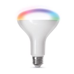 Feit Smart Home BR30 E26 (Medium) Smart-Enabled LED Bulb Color Changing 65 Watt Equivalence 1 pk