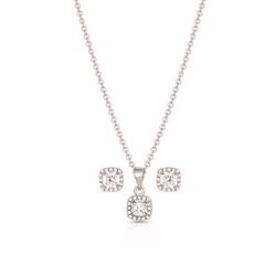 Montana Silversmiths Women's Boxed Star Square Silver Jewelry Sets Water Resistant