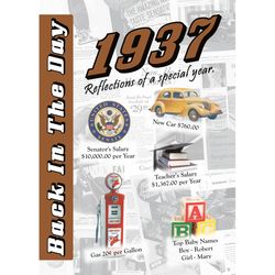Back In The Day 1937 Reference Book