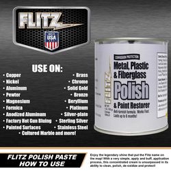Flitz No Scent Concentrated Cleaner and Polish Paste 1 lb