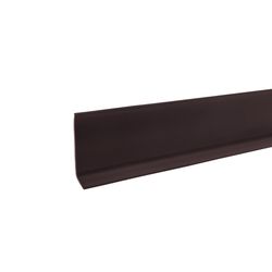 M-D Building Products 2.5 in. H X 0.08 in. W X 48 in. L Prefinished Brown Vinyl Wall Base