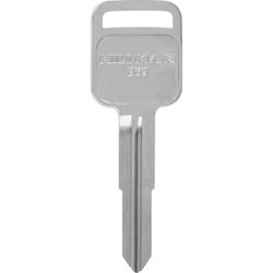 HILLMAN Traditional Key Automotive Key Blank Double For GM Silver