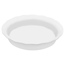 CorningWare 9 in. W X 9 in. L Pie Plate French White
