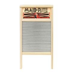 Maid-Rite 12-7/16 in. W X 23.75 in. L Metal Scrub Surface Washboard