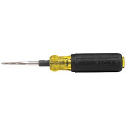 Klein Tools SAE 6-32, 8-32, 10-32, 10-24, 12-24, 1/4-20, 7-3/4 6-in-1 Tapping Tool