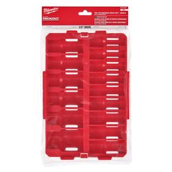 Milwaukee Shockwave 11.99 in. L X 1/2 in. drive SAE Socket Tray 1 pc
