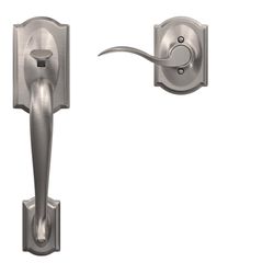 Schlage Camelot Satin Nickel Handleset