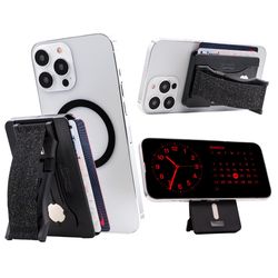 LoveHandle MagSafe Black Gold Onyx Cell Phone Wallet For All Smartphones