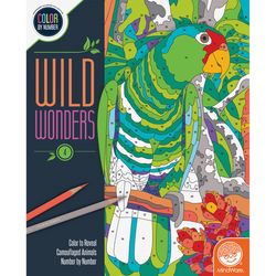 MW Wholesale Mindware Wild Wonders Activity and Coloring Book