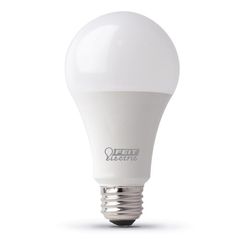 Feit Enhance A19 E26 (Medium) LED Bulb Bright White 100 Watt Equivalence 6 pk