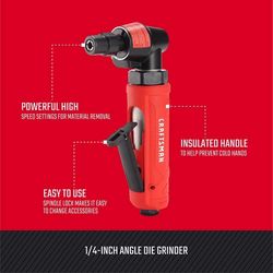 CRAFTSMAN Air Angle Die Grinder 21000 rpm