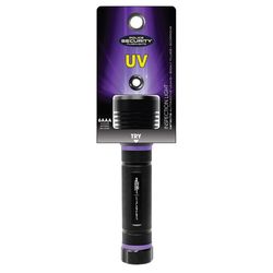 Police Security Black/Purple LED UV Flashlight