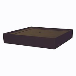 Classy Caps 4.5 in. W X 4.5 in. L Aluminum Post Cap Adapter