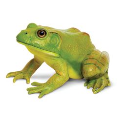 Safari Ltd. Incredible Creatures American Bullfrog Toy Green