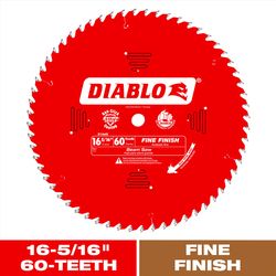 Diablo 16-5/16 in. D X 1 in. Fine Finish TiCo Hi-Density Carbide Circular Saw Blade 60 teeth 1 pk
