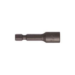 Big Timber 1/4 in. X 1-3/4 in. L Steel Magnetic Nut Setter 50 pc