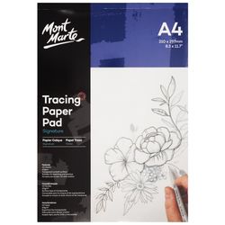 Mont Marte 8 in. W X 12 in. L Tracing Paper Pad 40 sheet