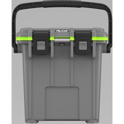 Pelican Elite Gray/Green 20 qt Cooler