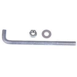 HILLMAN 1/2 in. D X 8 in. L Steel Round Head Anchor Bolts 1 pk