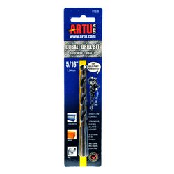 ARTU 5/16 in. X 4-1/2 in. L Cobalt Drill Bit Straight Shank 1 pc