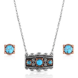 Montana Silversmiths Women's Turquoise Peaks Jewelry Sets