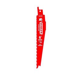 Diablo 6 in. Bi-Metal Nail Embedded Wood Reciprocating Saw Blade 6/12 TPI 1 pc