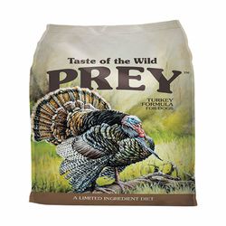 Taste of the Wild Prey All Ages Turkey Dry Dog Food Grain Free 25 lb