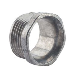 Halex 1/2 in. D Zinc Conduit Nipple For Rigid 2 pk
