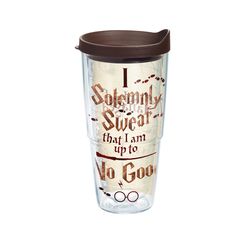 Tervis Harry Potter 24 oz I Solemnly Swear Multicolored BPA Free Tumbler with Lid