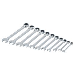 CRAFTSMAN Metric Ratcheting Combination Wrench Set 11 pc