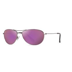 Maui Jim Baby Beach Sunglasses Unisex Rose Gold Frame Maui Sunrise Lens Polarized