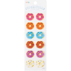 OOLY Stickiville Happy Donuts Stickers 2 pk