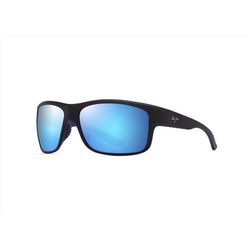Maui Jim Southern Cross Sunglasses Men's Matte Black/Blue Frame Blue Hawaii Lens Polarized