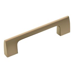 Amerock Contemporary Bar Cabinet Pull 3-3/4 in. Golden Champagne Gold 1 pk