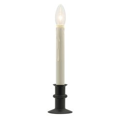 Celestial Lights Black Onyx No Scent HUGGER Dual Intensity LED Battery Operated Window 1PK Candle 6.