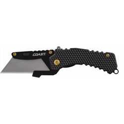 Coast DX126 Folding Utility Knife Black 1 pc