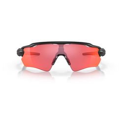 Oakley Radar Sunglasses Unisex Black Frame Red Lens