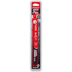 Diablo Amped 9 in. Carbide Tipped Reciprocating Saw Blade 8 TPI 3 pk