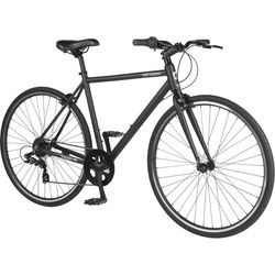 Retrospec Harper Plus Unisex City Bicycle Matte Black