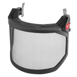 Milwaukee Bolt Anti-Fog Metal Mesh Face Shield Black Frame 1 pk