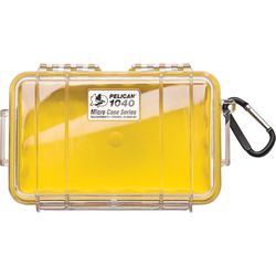Pelican Everything Case Clear/Yellow Pelican Micro Micro Case For Universal 0 ft. L