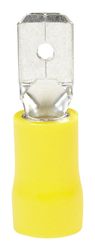 Ace 12-10 AWG AWG Insulated Wire Male Disconnect Yellow 50 pk