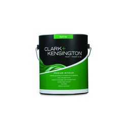 Clark+Kensington Satin Designer White Paint + Primer Interior 1 gal
