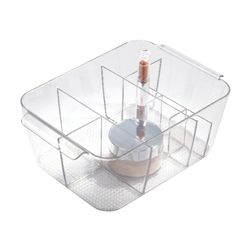 iDesign 3-5/8 in. H X 10-13/32 in. W X 7.1 in. D Cosmetic Organizer