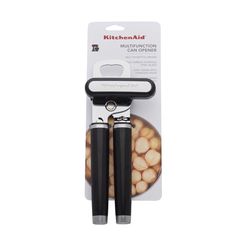 KitchenAid Black ABS/Stainless Steel Manual Bottle/Can Opener