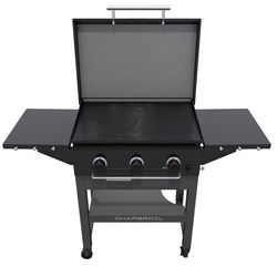 Charbroil 3 Burner Liquid Propane Outdoor Griddle with Hood Black