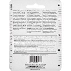 HILLMAN Zinc Silver Flush-Mount Picture Hanger 2 pk