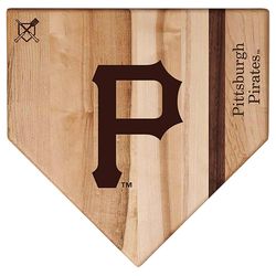 Baseball BBQ 12 in. L X 12 in. W X 0.8 in. Maple MLB Pittsburgh Pirates Cutting Board