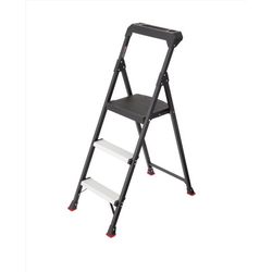 Lift Ladders 3.94 ft. H Steel Step Ladder Type IA 300 lb. cap.